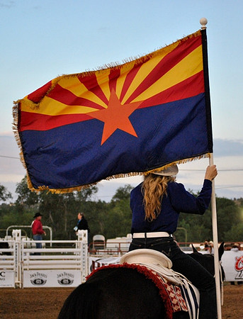 Arizona Flag - Rodeo  #2010_3